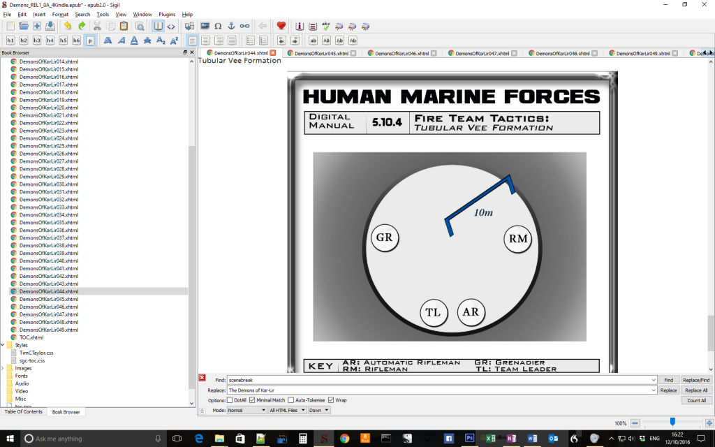 This is what building an eBook looks like.